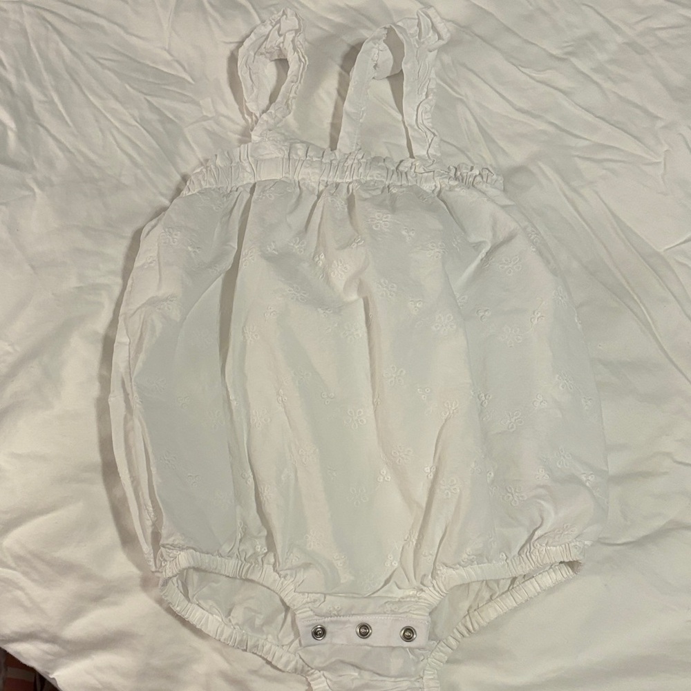 OshKosh B'gosh White Floral One Piece